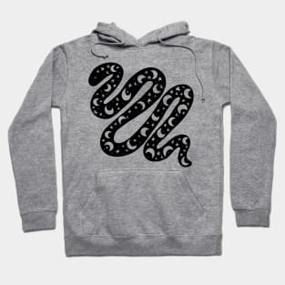 Celestial moon snake Hoodie